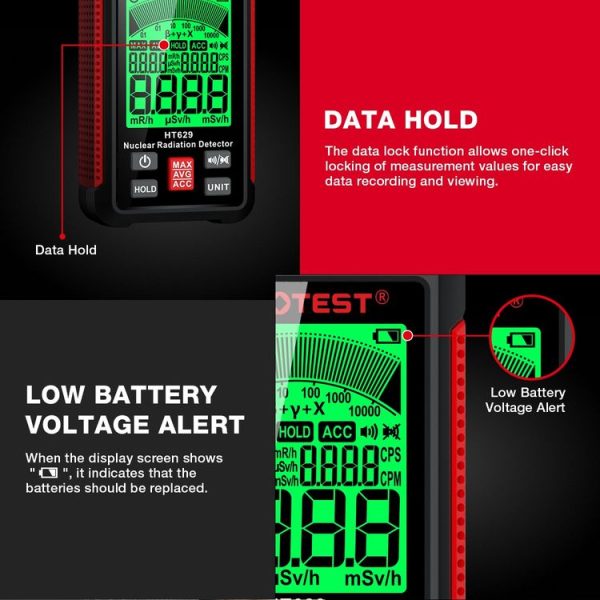 HABOTEST Nuclear Radiation Pollution Radioactive Marble Detector - Image 8