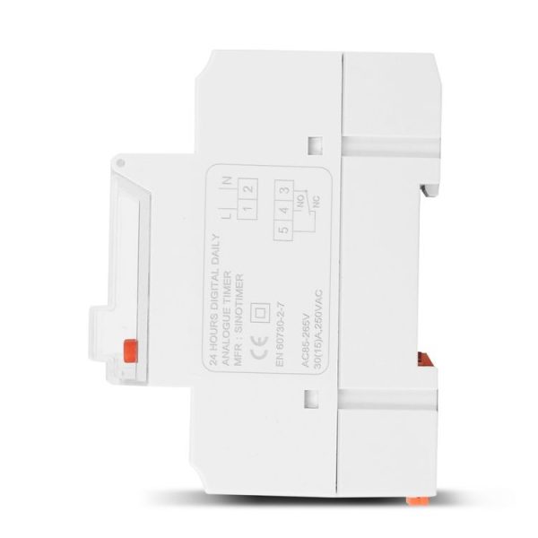 SINOTIMER TM929BKL 85-265V 30A 24hrs Digital Analogue Din Module Time Switch With Backlight - Image 4
