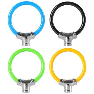 Mountain Bike Cable Lock Outdoor Cycling Waterproof Anti-Theft Lock (Random Color Delivery)