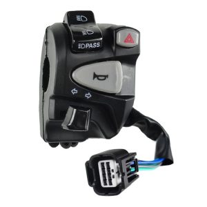 Honda Click150i Left Handlebar Turn Signal Motorcycle Switch Accessories (Black)