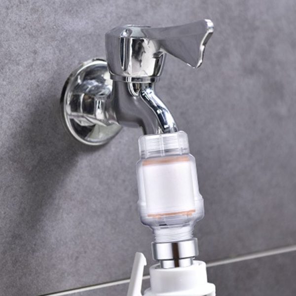 Household Washing Machine Electrical Water Heater Water Purification Filter With 6 Cartridges, Style: Faucet Filter - Image 2