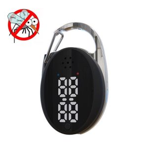 Ultrasonic Mosquito Repeller Imitation Sonic Anti-Mosquito Outdoor Electronic Mosquito Repeller (Black)