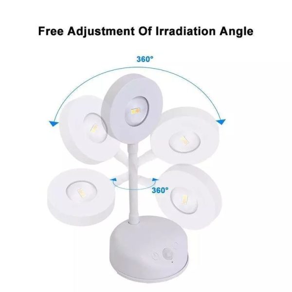 Rechargeable LED Motion Sensor Wireless Spotlight Dimmable Picture Light 1200mAH (White) - Image 8