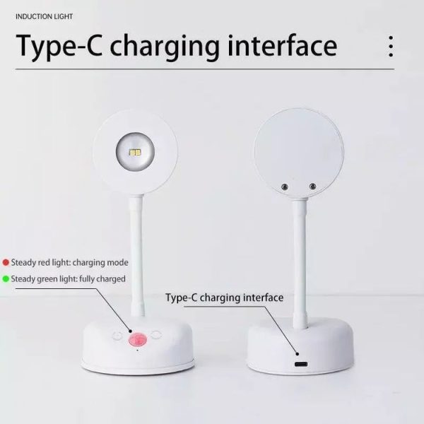 Rechargeable LED Motion Sensor Wireless Spotlight Dimmable Picture Light 1200mAH (White) - Image 9