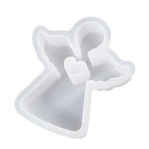 DIY Epoxy Easter Desktop Decoration Candle Silicone Mold, Spec: Angel 001