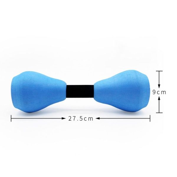 1pair EVA Water Sports Small Dumbbells Ladies Children Home Fitness Equipment Adjustable Dumbbells (Blue Black) - Image 3