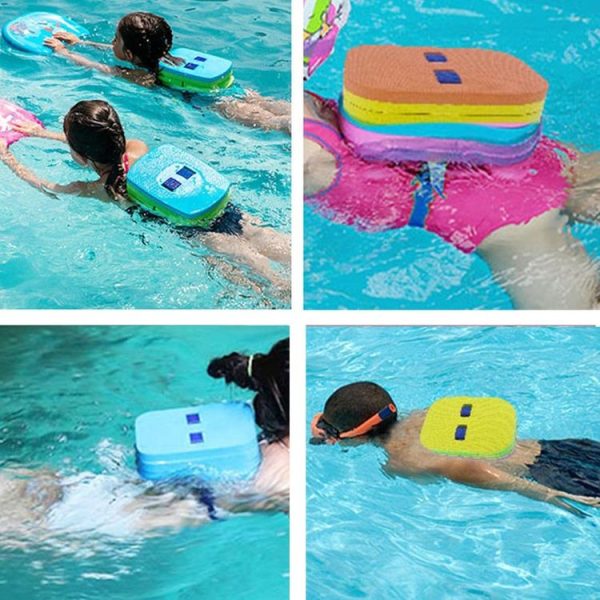 Waist Shape Small EVA Foam Float Back Rafting Swimming Gear Aquatic Outdoor Sports Gear, Color Random Delivery - Image 6