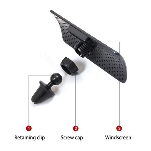 Car Universal Air Conditioner Direct Blow Protection Windshield, Size: Large - Image 3