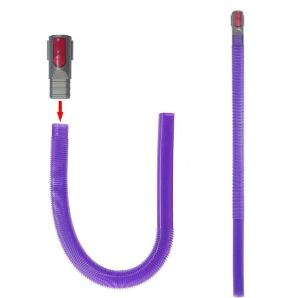 Dyson V7 / V8 / V10 / V11 / V15 / G5 Cordless Vacuum Dryer Vent Cleaner Kit Hose Attachment Purple