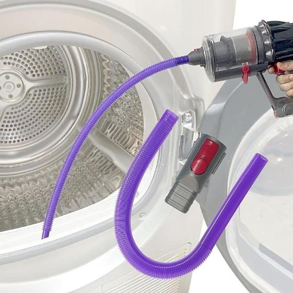 Dyson V7 / V8 / V10 / V11 / V15 / G5 Cordless Vacuum Dryer Vent Cleaner Kit Hose Attachment Purple - Image 2