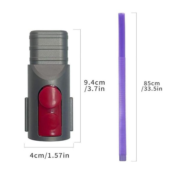 Dyson V7 / V8 / V10 / V11 / V15 / G5 Cordless Vacuum Dryer Vent Cleaner Kit Hose Attachment Purple - Image 4