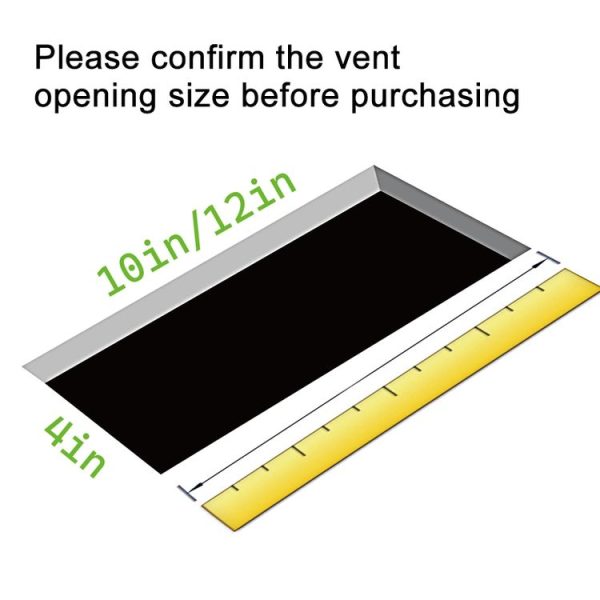 4x10 Inch Floor Register Vent Filter Mesh Floor Air Vent Cover To Keep The Ductwork Clean - Image 5