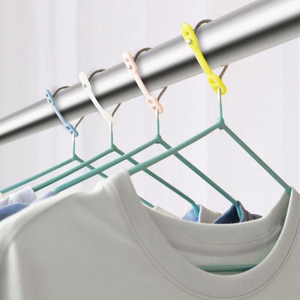 100pcs Clothes Drying Rack Windproof Hook Anti-slip Fixed Hook Buckle Silicone Strip (Colorful) - Image 5