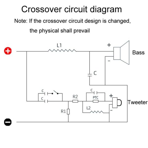 PA-2A High And Low 2-Way Audio Crossover Stage Speaker Conversion Divider - Image 5