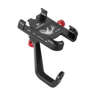 PROMEND SJJ-297E Rearview Mirror Model Phone Holder Universal Aluminum Alloy Electric Bike Mount