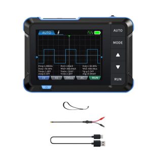 FNIRSI 2 In 1 Mini Portable Digital Oscilloscope Signal Generator, Set: Standard