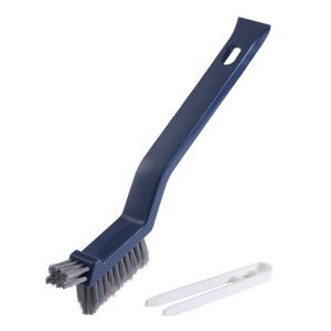 3 In 1 Multipurpose Bathroom Tile Floor Crevice Cleaning Brush Window Groove Wall Corner Brush (Blue)