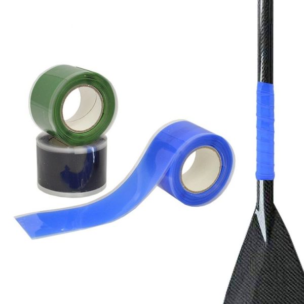 Silicone Self-adhesive Tape Double-sided Self-melting Kayak Handle Seamless Tape, Gui Ge Xing Hao: Black - Image 4