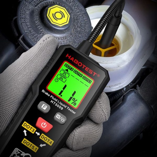 HABOTEST Automobile Motorcycle Brake Fluid Moisture Tester - Image 16