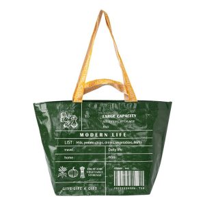 Eco-friendly Portable Large Capacity Shopping Bag Waterproof Folding Travel Bag, Color: Large Green