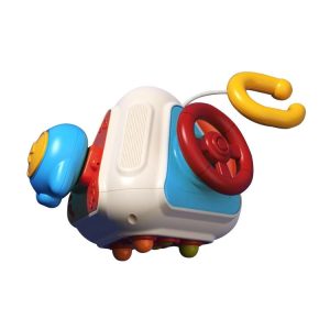 Baby Busy Box Hand Grabbing Ball Puzzle Cubic Space Spinning Fun Children Early Learning Toys, Style: Basic 4 Sides