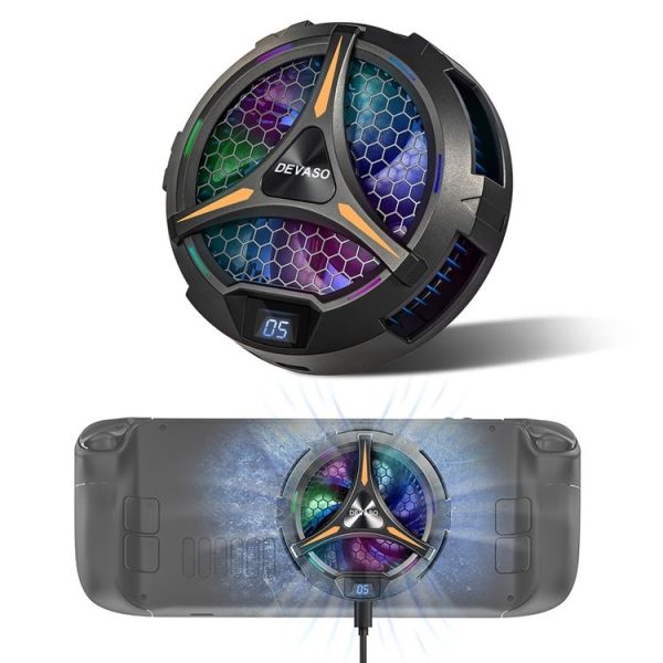 Steam Deck / Steam Deck OLED DEVASO Game Console Digital Display Metal Semiconductor Heat Sink