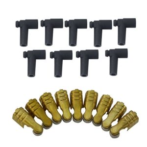 18pcs / Set Rubber Sleeve Stainless Steel Clamp Connector Ignition Coil Accessories