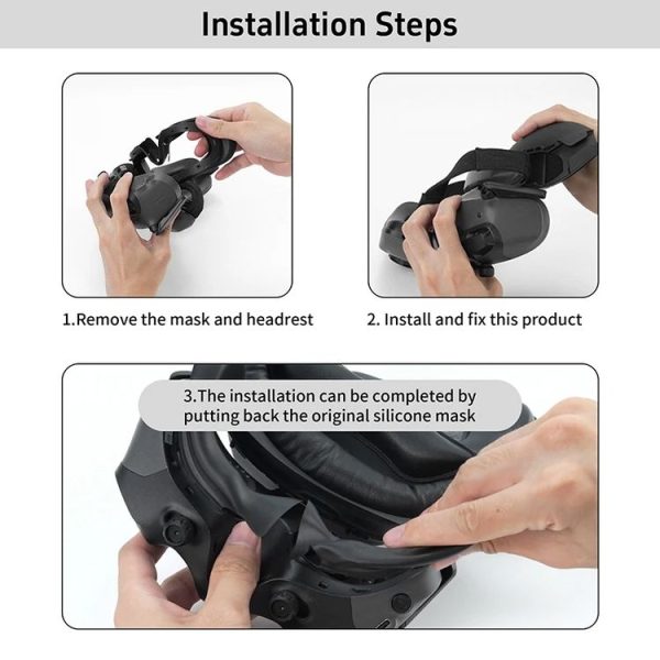DJI Neo Goggles 3 RCSTQ Aviation Glasses Forehead Headrest Mask - Image 9