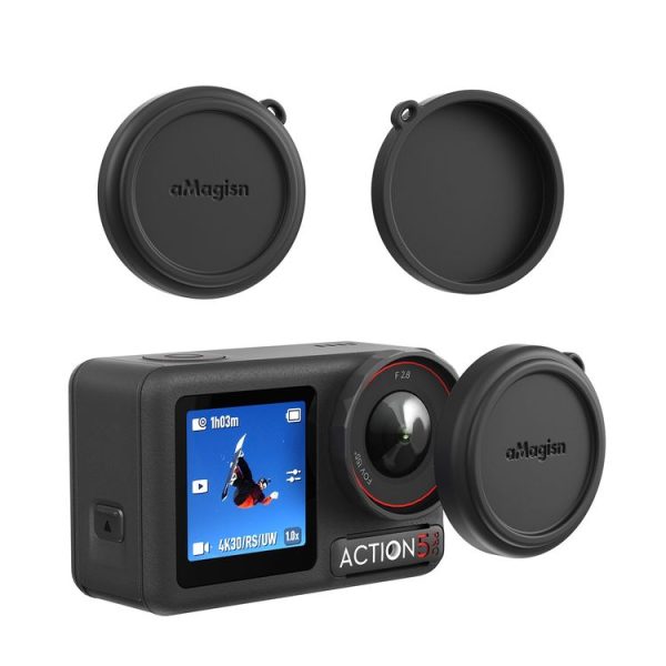 DJI Osmo Action 5 Pro / 4 / 3 aMagisn Silicone Lens Protective Cover - Image 6