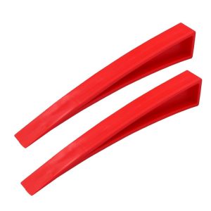 2pcs Car Dent Repair Tool Door Support Clip Door Bump Leveling Screwdriver, Color: Red