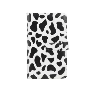 3 Inch 96-Piece PU Leather Photo Album For Fujifilm Instax Mini 11 / 9 / 7+ / 40 (Cow Pattern)