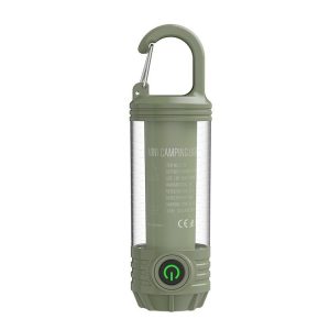 Rechargeable Outdoor Portable LED Camping Light Multifunctional Flashlight (Dark Green)