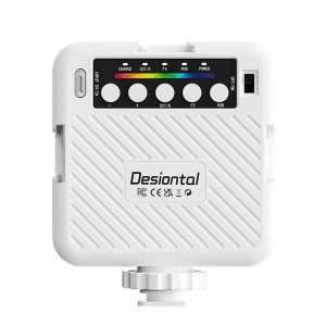 Desiontal X1 Portable RGB Cell Phone Live Streaming Fill Light (White)