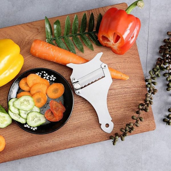 Fork-shaped Chocolate Planer Stainless Steel Truffle Slicer Cheese Grater - Image 5