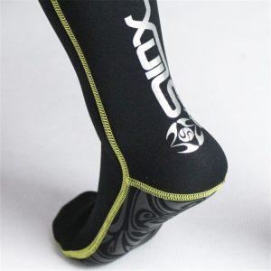 SLINX 1130 3mm Neoprene Cold Protection Diving Socks Super Elastic Non-slip Diving Fins Anti-wear Socks, Size: L (42-43)