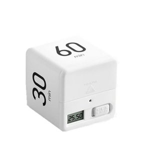 LED Rubiks Cube Time Manager Kitchen Timer, Style: 15-20-30-60