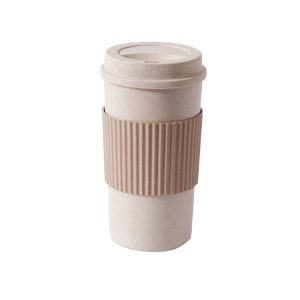 Portable Outdoor Picnic Travel Slip Insulation Insulated Straw Coffee Cup, Size: YW2629 350ml