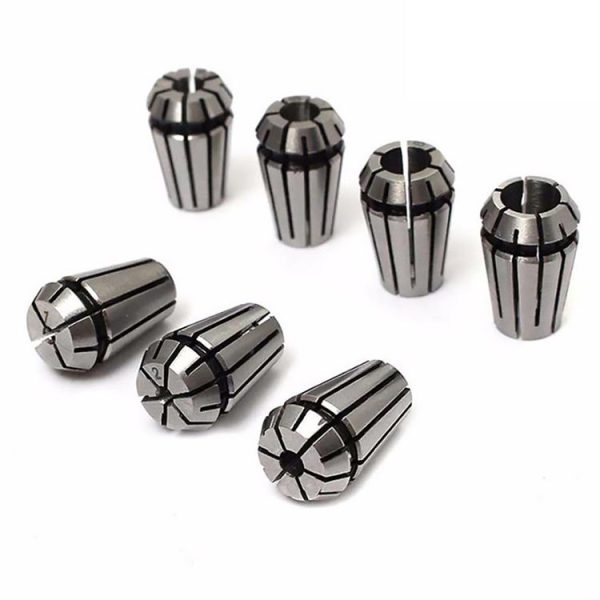 Engraving Machine Motor Shaft Extension Rod ER11-5mm + 7 Chuck Collet Set - Image 2