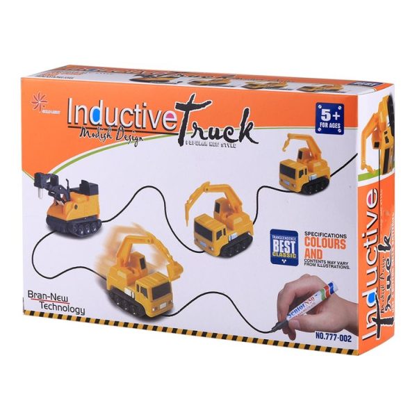 777-002 Creative Fangle Inductive Pen Writing Following Engineering Truck, Random Style Delivery - Image 7