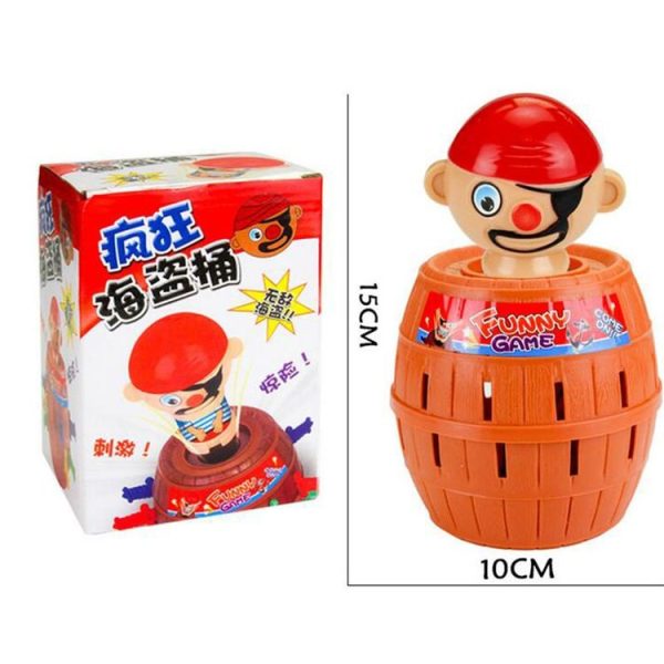 2 PCS Tricky Toys The Pirates Uncle Insert Sword Barrel Table Game - Image 4