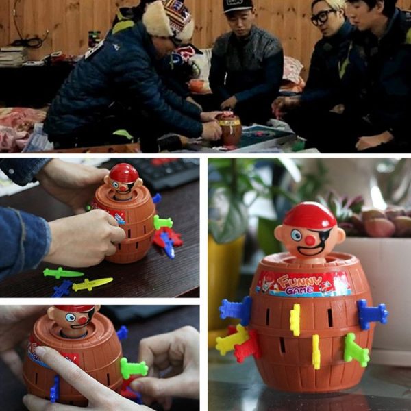 2 PCS Tricky Toys The Pirates Uncle Insert Sword Barrel Table Game - Image 6