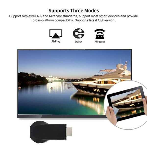 M4 Plus Wireless WiFi Display Dongle Receiver Airplay Miracast DLNA 1080P HDMI TV Stick for iPhone, Samsung, and other Android Smartphones - Image 10