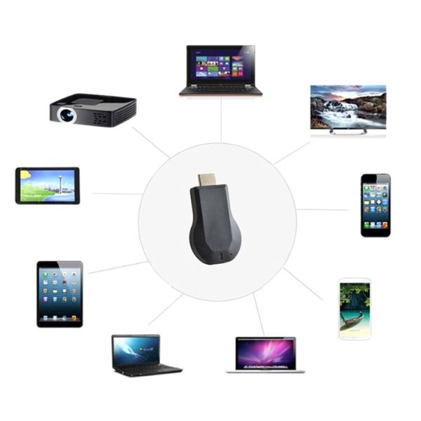 M4 Plus Wireless WiFi Display Dongle Receiver Airplay Miracast DLNA 1080P HDMI TV Stick for iPhone, Samsung, and other Android Smartphones - Image 16