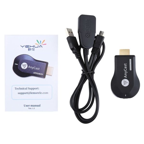 M4 Plus Wireless WiFi Display Dongle Receiver Airplay Miracast DLNA 1080P HDMI TV Stick for iPhone, Samsung, and other Android Smartphones - Image 5