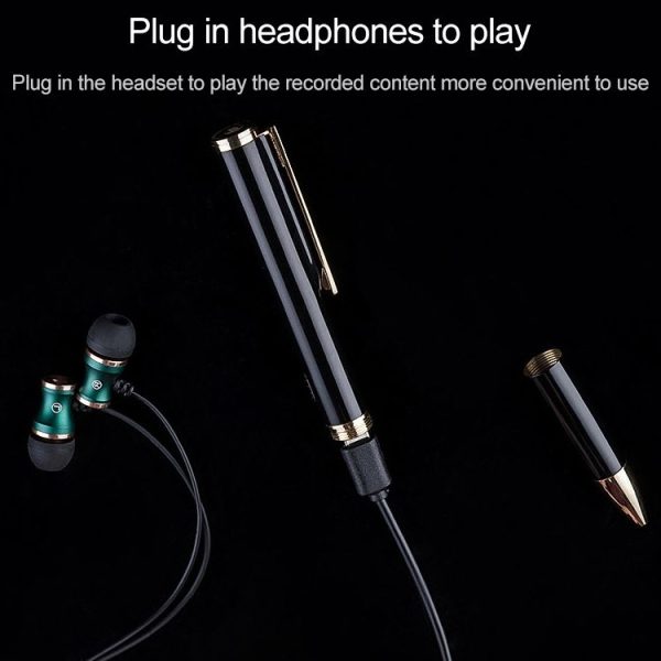 Original Lenovo B628 32GB Intelligent Voice Control Noise Reduction Pen Shape Recording Pen - Image 10