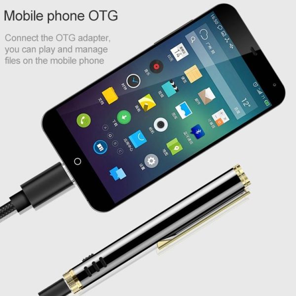 Original Lenovo B628 32GB Intelligent Voice Control Noise Reduction Pen Shape Recording Pen - Image 3