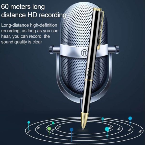 Original Lenovo B628 32GB Intelligent Voice Control Noise Reduction Pen Shape Recording Pen - Image 8