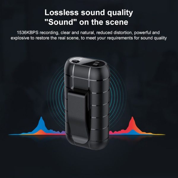 B800 Back Clip HD Sound Lossless Voice Recorder - Image 4