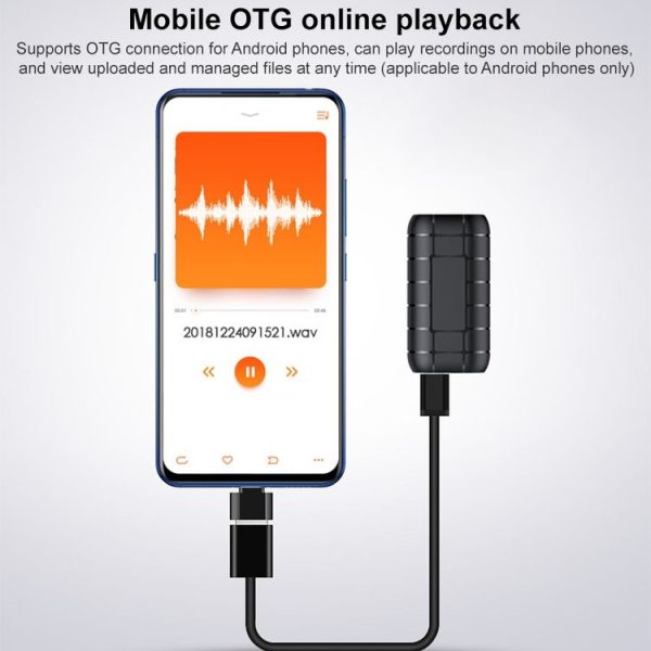 B800 Back Clip HD Sound Lossless Voice Recorder - Image 8