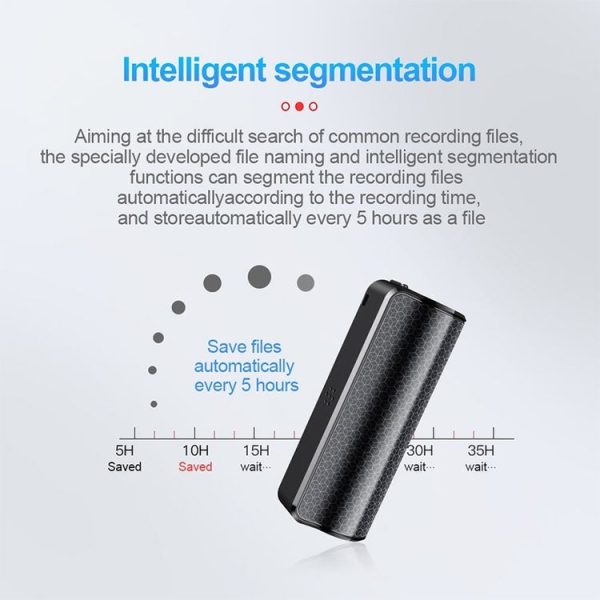Q70 16GB Smart HD Noise Reduction Voice Control Recording Pen - Image 9